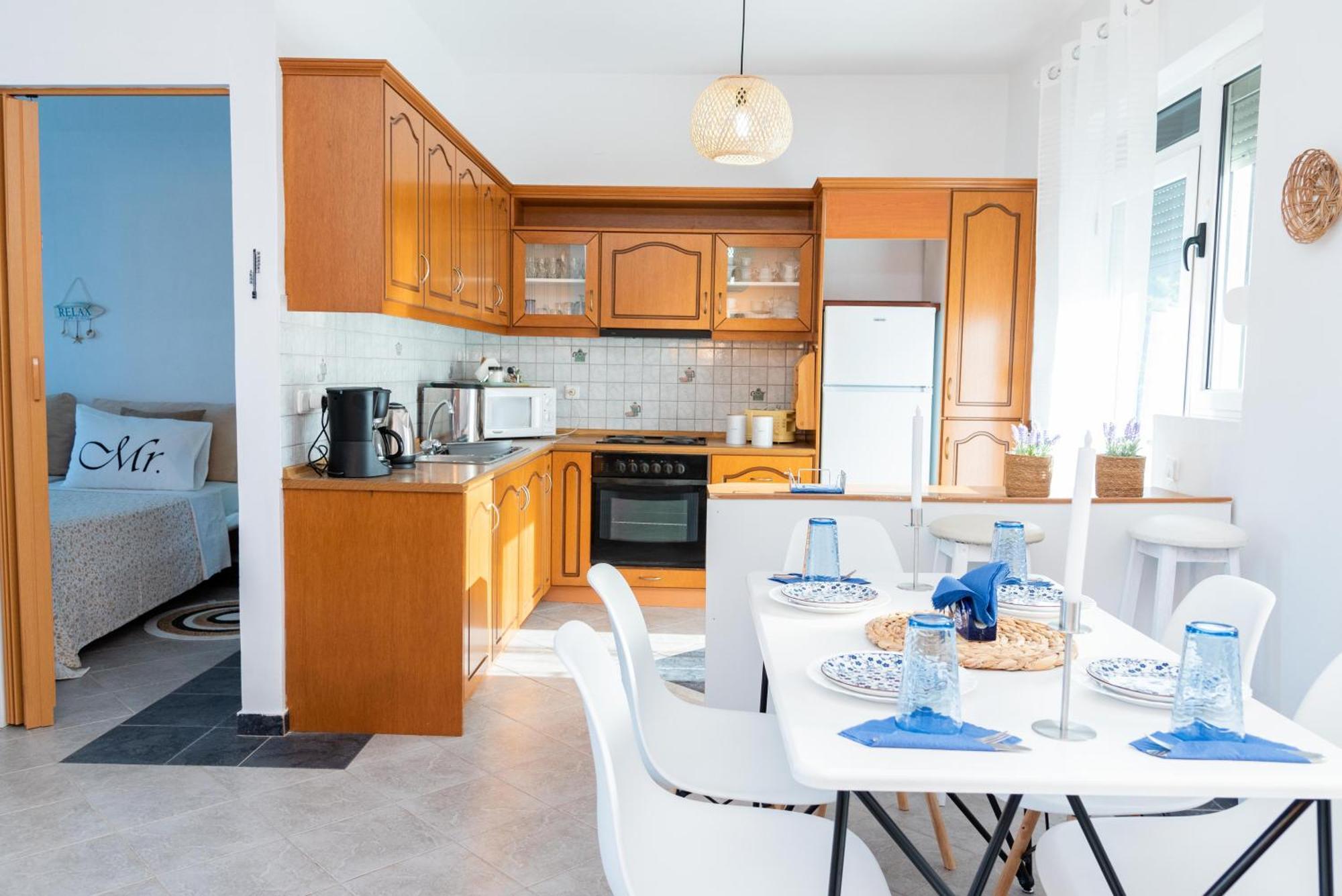 Dimitras Luxus House Apartment Архангелос Стая снимка